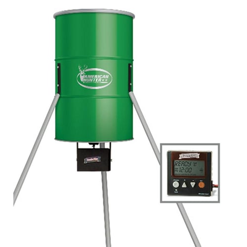 American Hunter Tripod Feeder 350 lb with Digital Timer | 758365600563