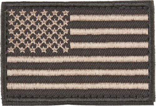 US FLAG FDE PATCHMorale Flag Patch US Flag Patch - Flat Dark Earth - Velcro Patch