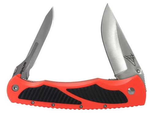 Havalon Titan DoubleFolding Jim Shockey Signature Hunting Knife with QuikChange Blade System  Blaze Orange | 736370802301