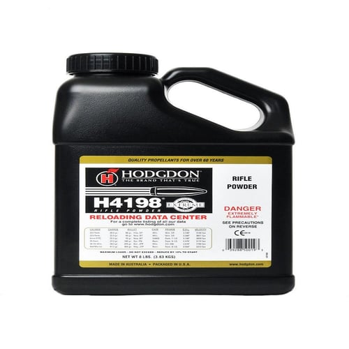 Hodgdon Extreme H4198 Rifle Powder 8 lbs | 039288500193