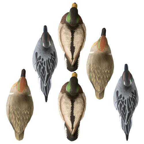 Higdon Late Season Puddle Pack Standard Foam Drakes 2 Mallard 2 Pintails 2 GW Teal 6/ct | 710617199836