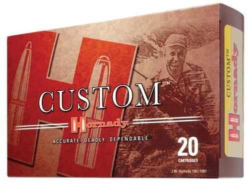 Hornady 8210 Custom  300 H&H Mag 180 gr InterBond 20 Per Box/10 Cs