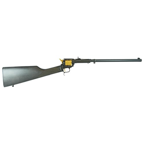 Heritage Rancher Black and Gold Carbine .22 LR 6rd Capacity 16