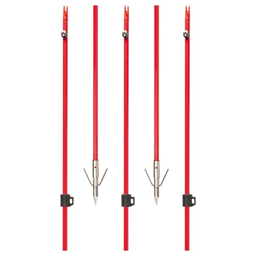 Cajun Bowfishing Fiberglass Arrow with Piranha Long Barb XT | 754806302898