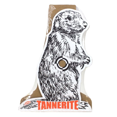 Tannerite Prairie Dog Cardboard Target - Set of 4 - 14.5