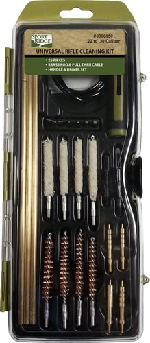 TacShield Sport Ridge Universal Rifle 25pc Kit w/ Brass Rods - Hard Case