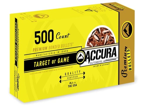 Accura Premium Powerbond Bullets 9mm .356 124 gr HP 500/ct | 850059007112