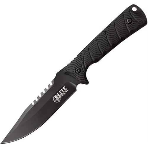 Master Cutlery Elite Tactical Backdraft Fixed Knife 5 Blade Black | 805319431145