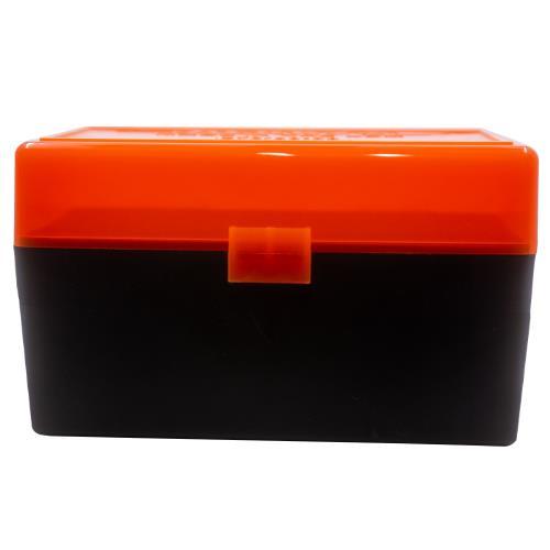 Berry's Ammo Box #409 - .243/.308 cal 50/rd Hunter Orange/Black