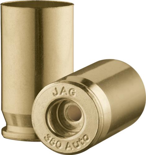 Jagemann Unprimed Brass Rifle Cartridge Cases .380 AUTO 100/bag | 860085000148