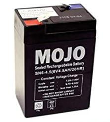 Mojo Outdoors HW1013 UB645 Rechargeable 6V Lead-acid 4.5 mAh