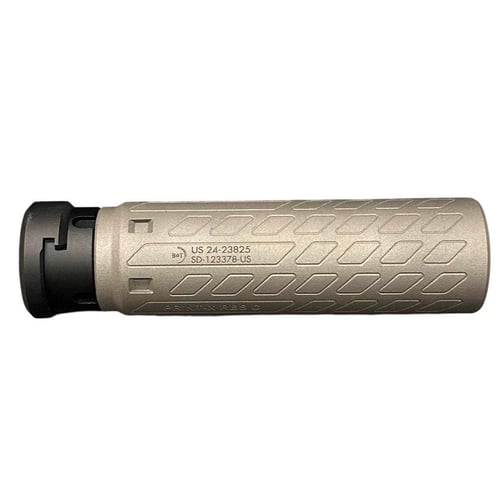 BT SQD9 PrintX RBS Compact Quick Detach Suppressor 9mm Luger 1.73 Dia 8.11 Length 718 Inconel Grey | 840225722468