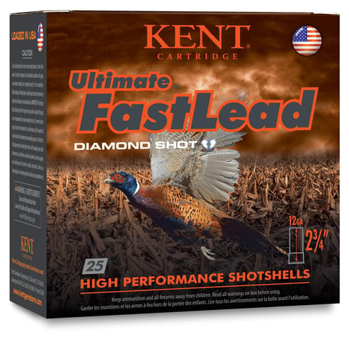 Kent Ultimate Fast Lead Shotshells 12 ga 2-3/4