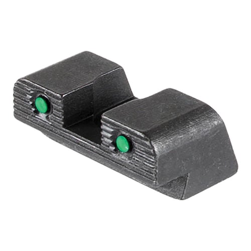 Ameriglo Tritium 2-Dot Handgun Night Sights .240 Square Notch with Serration Hellcat OSP Green with Black | 644406914464