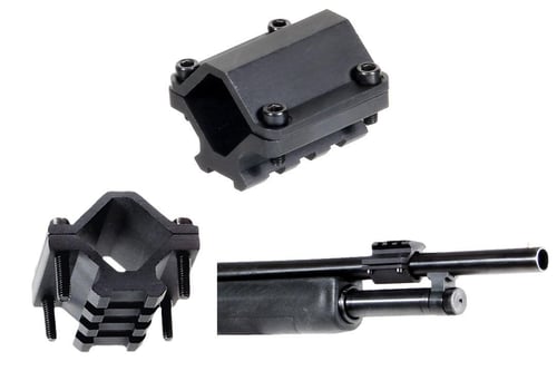 Leapers UTG Paintball Rail Barrel Mount  Universal Shotgun  3 Slot  Singlerail | 4712274524101
