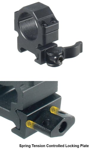 Leapers UTG 2Piece Max Strength LE Grade Picatinny Rings  18mm Width 1  Low | 4712274527256