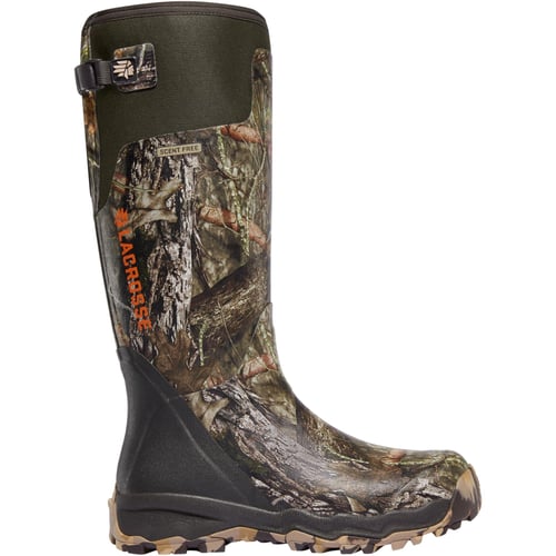 AlphaBurly Pro 18 Inch NonInsulated Hunting Boot  Mossy Oak BreakUp Country Size 8 | 612632234137