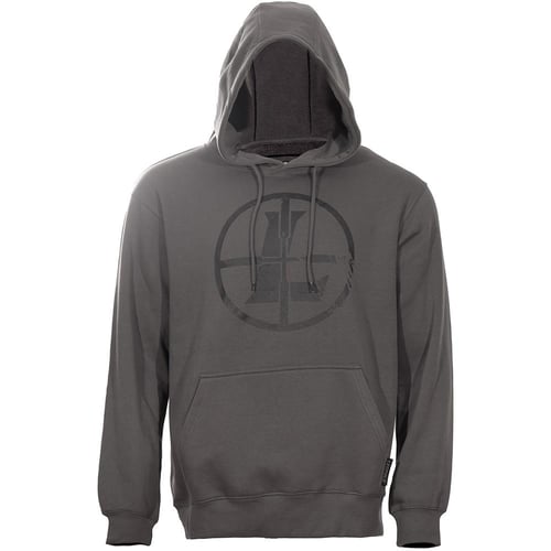 Leupold Distressed Reticle Hoodie Gunmetal 3XL | 030317042448