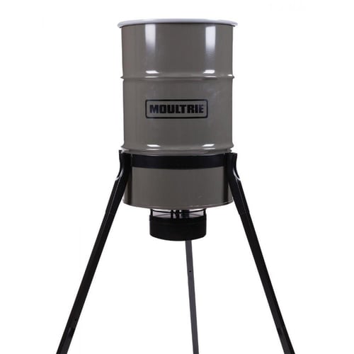 Moultrie 55-Gallon Pro Magnum Metal Tripod Feeder - MOTOR FREIGHT ONLY