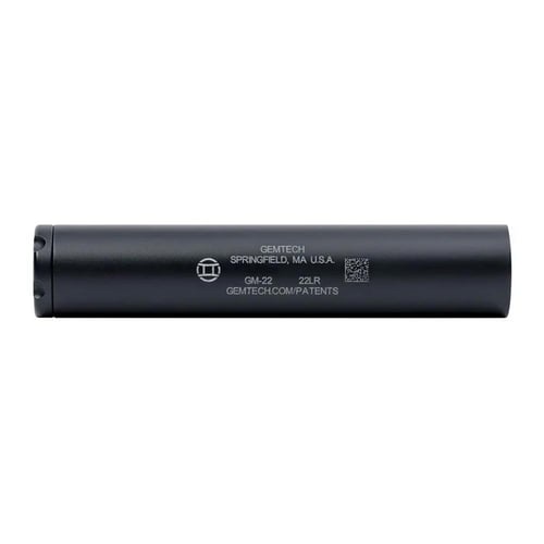 USED Gemtech GM22 Suppressor .22 LR 5 1/2x28 Thread Black | 022188896169