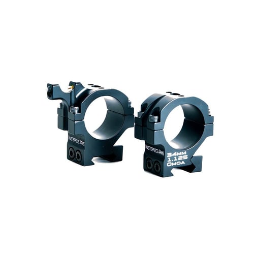 Masterpiece Arms BA Rings 30mm 1.25 Black | 866803041196