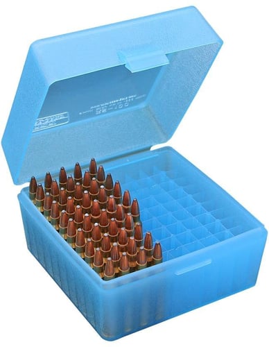MTM Case Guard RS100 Series Small Rifle Ammo Box - 100
