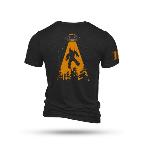 Nine Line UFO Squatch Triblend TShirt Black 2XL | 190741290409
