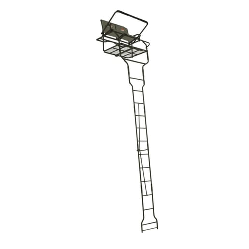 Millennium L-205-SL 18' Double Ladder Stand, padded adj. shooting
