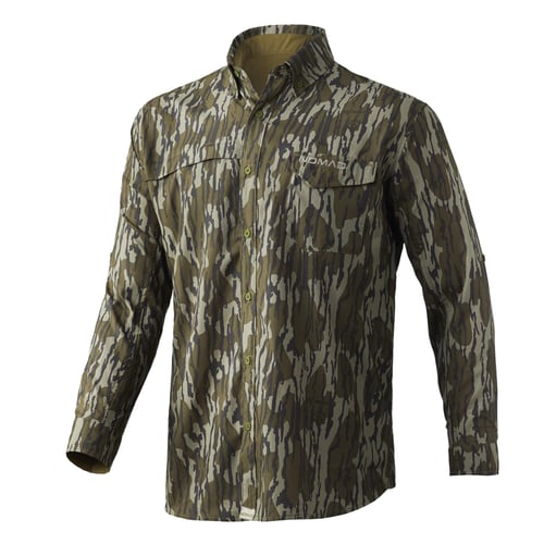 Nomad StretchLite Long Sleeve Shirt Mossy Oak Bottomland S | 190840160160
