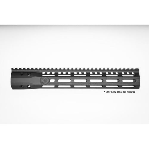 Troy Gen2 SOCC MLOK BattleRail Handguard 15.125 Low Profile Black | 810038642611