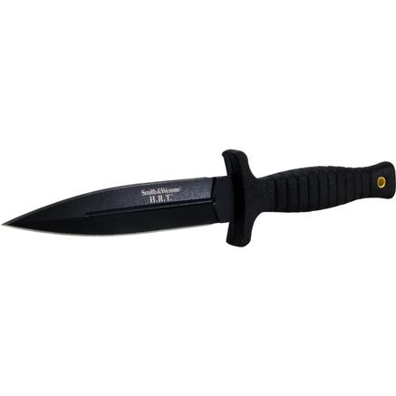 Smith & Wesson SWHRT9BFCP H.R.T. Full Tang Fixed Blade Knife, Black