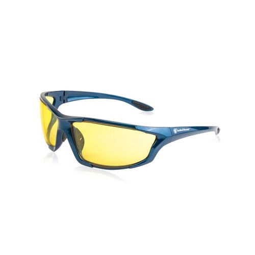 Smith  Wesson Major Full Frame Shooting Glasses Blue with Amber Lens | 661120001751