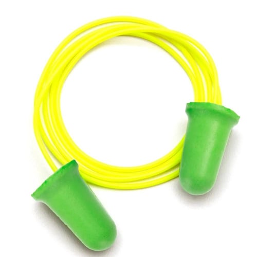 Pyramex DP1201 Disposable Corded Ear Plugs 30dB Green 100/Pair | 18101700360025