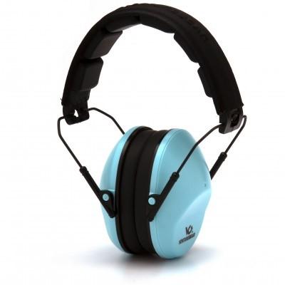 RET VENTURE PASS EARMUFFS PWD BL 24 DBVG90 Series Earmuff Powder Blue  NRR 24dB  NRR 34dB when worn with earplugs Low profile design  Soft foam ear cups  Foldaway padded headband  Available in a freestanding/hanging clamshell  Custom imprinting availablein a freestanding/hanging clamshell  Custom imprinting available | 810170031816