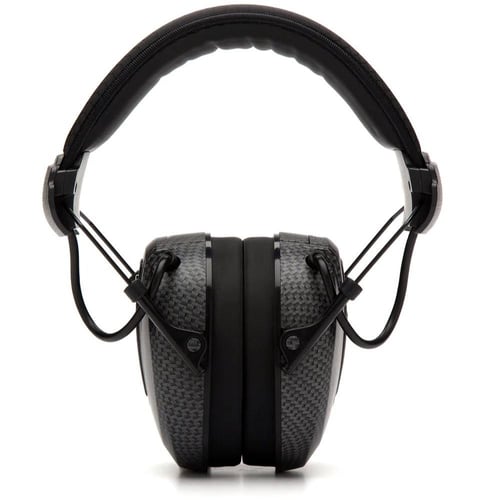 Pyramex Clandestine Electronic Earmuff 24dB Black Graphite Pattern | 810170030888