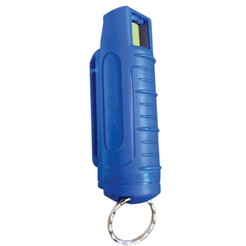 PSP 1/2 oz. Blue Heat Pepper Spray w/BLUE hard case & key ring