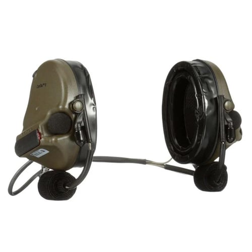 3M Peltor ComTac V Hearing Defender Headset Neckband Green | 76308946012