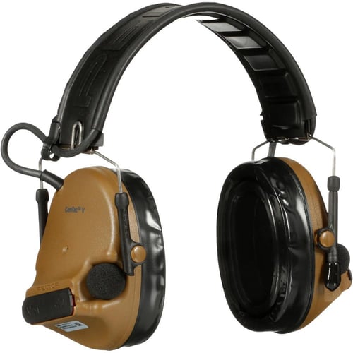 3M Peltor ComTac V Hearing Defender Headset Coyote Brown | 76308946029