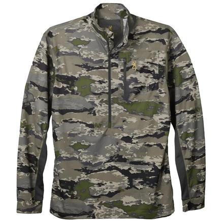 Browning Early Season 3/4 Zip Shirt Ovix XL