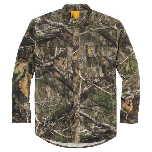 Browning Wasatch-CB Shirt Button-Front 2 Pocket Mossy Oak DNA L | 023614972662