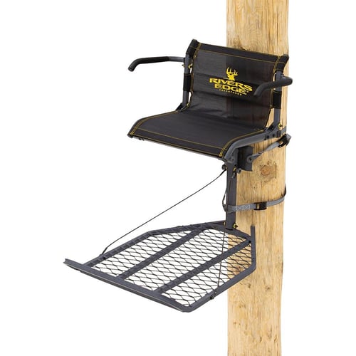 Rivers Edge Lounger Hang-On Treestand Black | 012642058097