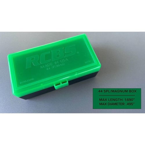 RCBS Impact Resistant Ammo Box .44 Mag | 604544696851