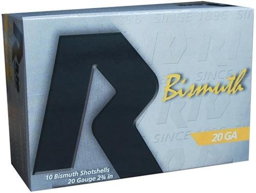Rio Bismuth 20 Shotshell 20 ga 23/4 Inch MAX 1 oz 3 1250 fps 10/Box | 8435101617482