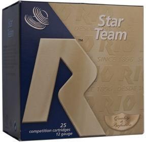 Rio Star Team EVO Shotshells 12ga 23/4 1oz 8 1280 fps 25/ct | 8435101600644