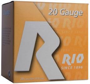Rio Top Target Shotshell 20 ga 23/4 Inch  7/8 oz 8  25/Box | 8435101606837