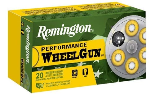 Remington Ammunition 22206 Performance WheelGun  32 S&W 88 gr Lead Round Nose 50 Per Box/ 10 Case