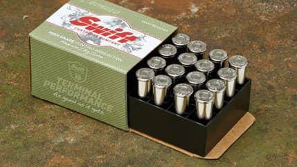 Swift AFrame Heavy Revolver Handgun Ammunition .44 Rem Mag .300 gr AFrame 1346 fps 20/ct | 713351100052
