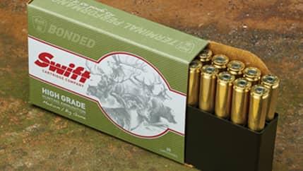 Swift A-Frame Rifle Ammunition 7mm Rem Mag 160 gr A-Frame 2899 fps 20/ct