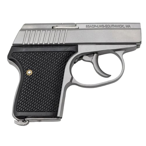 Seecamp LWS25 Matte Stainless Handgun .25 ACP 72rd Magazine 2 Barrel | .25 ACP | 850015531576