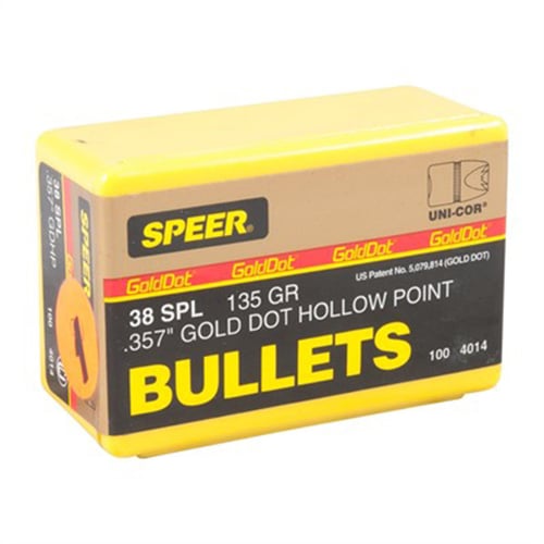 Speer 4454 Handgun  44 Cal .429 240 gr Jacketed Soft Point 100 Per Box/ 5 Case